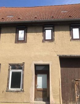 Reihenhaus für Individualisten und Handwerker in Wiehe - Wiehe