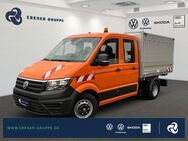 VW Crafter, 2.0 TDI Pritsche 50 KOMMUNEN AUTOMATIK DOKA, Jahr 2022 - Rüdersdorf (Berlin)