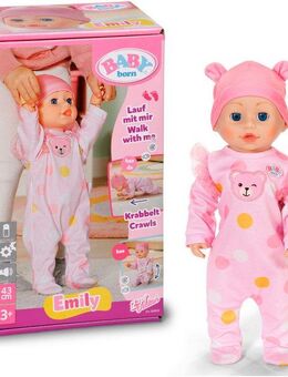 Baby Born Stehpuppe Emily Lauf mit mir 43 cm
