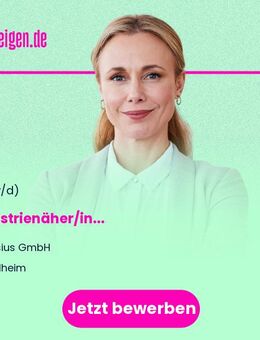Industrienäher/in (m/w/d) - Pulheim