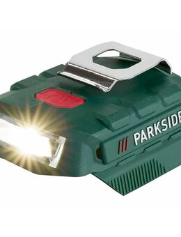PARKSIDE® LED Lampe Akku Adapter mit USB-Anschluss PAA 20 LI B2 Set 1 - Wuppertal