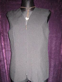 NEU * Sportiv * stylisch * Ärmellose * DESIGNER * Weste * Jacke * Gr. 36- 38/ S * schwarz * Gothic * - Riedlingen