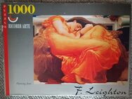 i05) 2x gelegtes 1000 Teile Puzzle - Motiv: Flaming June von Frederic Leighton - Garbsen