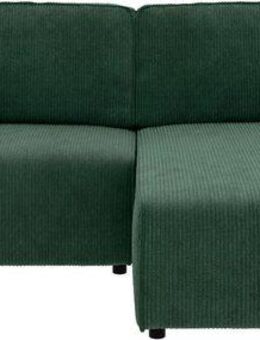 INOSIGN Ecksofa Chance, Recamiere beidseitig montierbar, Schlaffunktion, Breite 265 cm, in Cordstoff HYPER, mit Schlaffunktion und Bettkasten