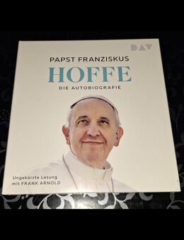 PAPST FRANZISKUS HOFFE DIE AUTOBIOGRAFIE MP3-CD HÖRBUCH NEU UND OVP PAPST FRANZISKUS HOFFE DIE AUTOBIOGRAPHIE MP3-CD NEU UND OVP - Düsseldorf Zentrum