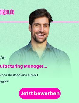 Manufacturing Manager (m/w/d) - Brüggen (Burggemeinde)