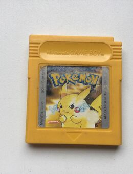 Nintendo Gameboy Classic Spiel Pokémon Gelb Gelbe Edition - Fulda