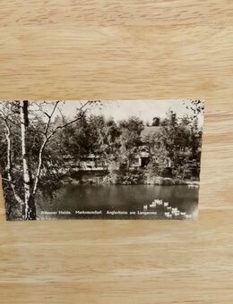 Ansichtskarte-Ak-841-Dübener Heide. Marknaundorf,Anglerheim am Langersee. - Nörvenich