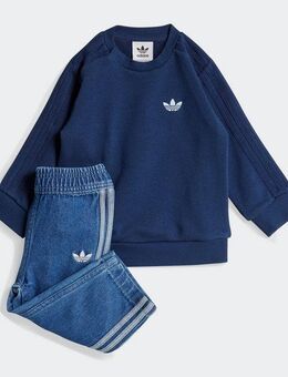 adidas Originals Trainingsanzug DENIM CREW SET (2-tlg)