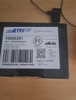 Scheibenbremsbeläge vorn Ford Galaxy und Seat Alhambra von ATEC (neu) - Buchen (Odenwald)