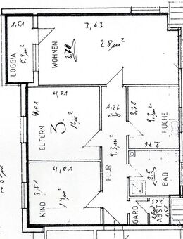 3 Zimmer Wohnung mit Balkon - Seesen