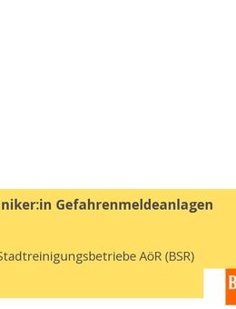 Servicetechniker:in Gefahrenmeldeanlagen (w/m/d) - Berlin