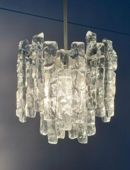 Kalmar Ice Glass Chandelier Leuchter Mid Century 60er 70er 50er - Hamburg Hamburg-Nord