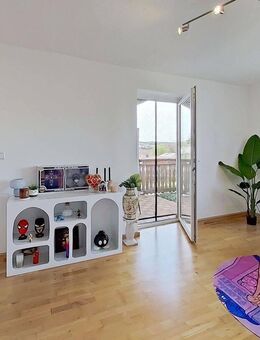 Gut geschnittene helle Wohnung mit 2 Zimmer plus Wohnküche, ruhig gelegen. Glasfaser 1000 MBits (!) - Gangkofen
