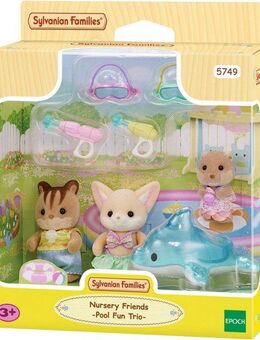Sylvanian Families Spielfigur Erlebniskindergarten Freunde - Poolspaß (5749)