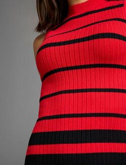 Laura Scott Strickkleid mit maritimen Streifen