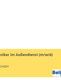 Servicetechniker im Außendienst (m/w/d) - Krefeld