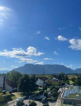 Traumhafter Blick von der großen Sonnenterasse - Ainring