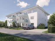 Vermietung mehrerer 2 Zimmer Neubau Wohnungen, Hirschaid Leimhüll, Aufzug, Wärmepumpe, PV Anlage, Lüftung, Balkon o. Terrasse mit Garten - Hirschaid