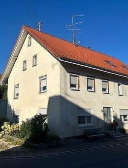 Großzügiger Hausanteil mit 6,5 Zimmer... ideal für den Handwerker - Ertingen