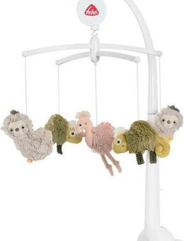 Fehn Mobile Lazy, Crazy & Pink, Musik-Mobile, mit mechanischem Spielwerk