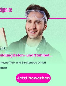 Ausbildung Beton- und Stahlbetonbauer (m/w/d) - Geldern
