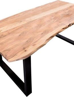 SIT Esstisch Tops&Tables, Tischplatte aus Akazie mit Baumkante wie gewachsen