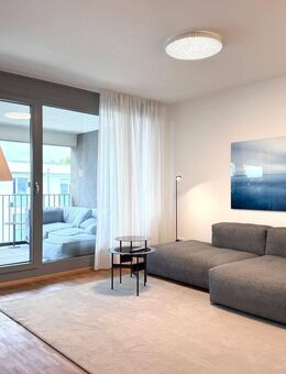 Moderne, möblierte 3-Zimmer-Wohnung mit Loggia in Ludwigsburg-Oßweil - Ludwigsburg