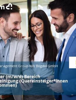Objektleiter (m/w/d) Bereich Gebäudereinigung (Quereinsteiger*innen sind willkommen) - Hamburg