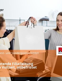 Stellvertretende Filialleitung (m/w/d) in Vollzeit, unbefristet - Hirschberg (Thüringen)