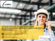 Leitung (m/w/d) für den städtischen Baubetriebshof im Bereich Straßenunterhalt und Werkstätten - Fürstenfeldbruck