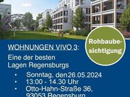 Mit dem Fahrstuhl in die Dachgartenebene - das gibt's nur in VIVO 3! - Regensburg