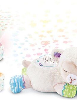 Vtech® Kuscheltier Vtech Baby, 3in1 Sternenlicht-Schäfchen, mit Licht- und Soundeffekten