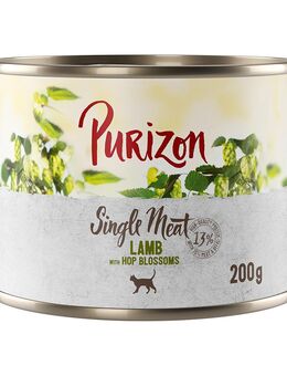 Sparpaket Purizon Single Meat 24 x 200 g - Lamm mit Hopfenblüten