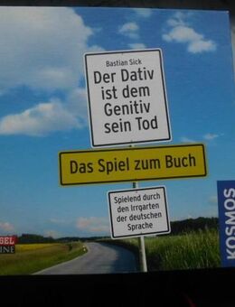 Der Dativ ist dem Genitiv sein Tod, Kosmos Spiel + Wer weiß mehr? F.X.Schmid Quizspiel. 2 Spiele ab 12 Jahren zus. 4,- - Flensburg