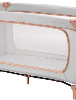 Hauck Baby-Reisebett Sleep N Play Go Plus, Dusty Cork, mit integrierten Rädern, Vorderausstieg