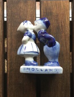 Delft Holland Porzellan Sammler Figur Küssendes Paar - Fulda