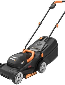 Worx Akkurasenmäher WG730E, 30 cm Schnittbreite, (Set), 20V/4Ah, 200m², 30cm/30-70mm, 30 Liter, bürstenlos