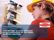 Sales Manager (m/w/d) im Bereich Batterieladetechnik für das Gebiet Nordrhein-Westfalen - Essen