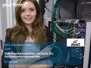 Elektronikentwickler (m/w/d) für Hardwarekomponenten - Tübingen