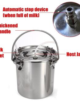 Melkmaschine mobil, komplett, 5 Liter Eimer - Schenefeld (Landkreis Steinburg)