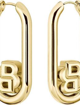 BOSS Paar Creolen DOUBLE B SWING, 1580629
