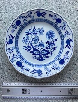 Hutschenreuther großer Teller flach 25cm orig Zwiebelmuster 1.W - Langen (Hessen)