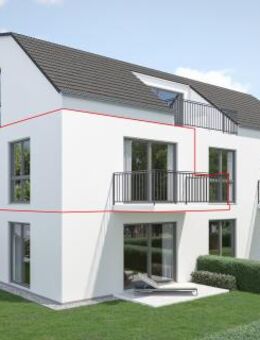 NEUBAU KfW-55!!! Helle 2-Zimmer-OG-Wohnung mit Balkon!!! - München
