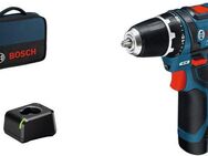 Bosch Professional Akku-Bohrschrauber GSR 12V-15, max. 1300 U/min, (Set), inkl. 2 Akkus und Ladegerät