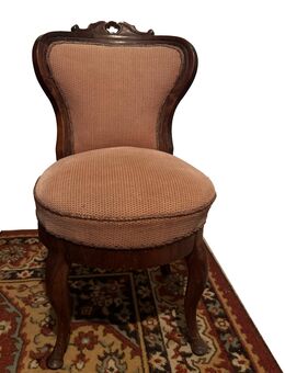 Antiker Polsterstuhl aus dem Spätbiedermeierstil - Heiligenstadt (Heilbad)