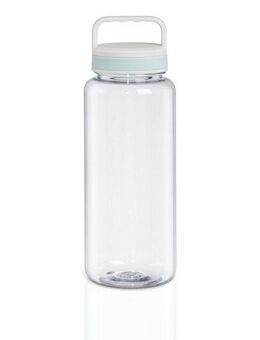 Xavax Trinkflasche Trinkflasche, 1250 ml (Wasserflasche auslaufsicher, Henkel)