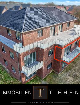 Residieren oder Investieren - auf jeden Fall Profitieren (5): Neubau-Obergeschosswohnung mit Balkon - Esterwegen
