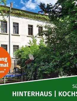 Schöne Familienwohnung mit Westbalkon, Tageslichtbad mit Wanne, Gästebad mit Dusche, Keller u.v.m. - Leipzig