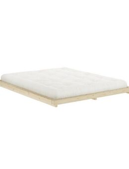 Karup Design Bettgestell DOCK BED, Futonbett, Massivholzbett, Bett ohne Matratze, Bett mit Lattenrost, aus FSC® zertifizierter Kiefer, mehrere Größen